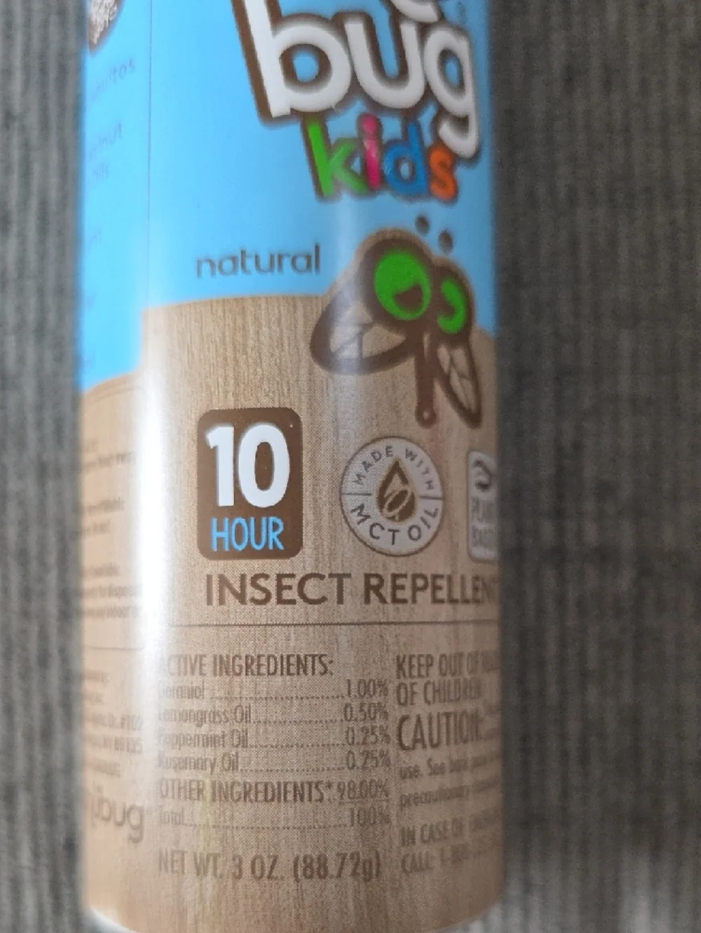 Shu Bug Kids (2) & Active (1) Insect Repellent Spray, All New, 3oz. Each.